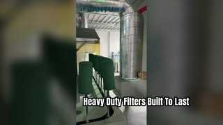 Automatische Beschichtungslinie für Filterbehälter | Fabrikproduktion